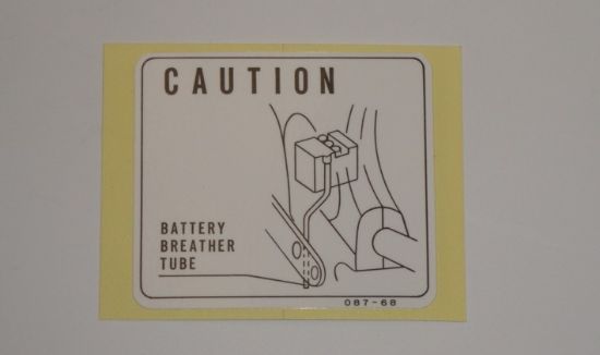 Picture of Transfer battery Honda C50 genuine