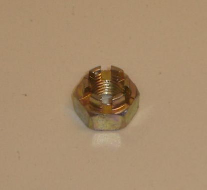 Picture of Nut front axle Honda SS50, CD50 genuine
