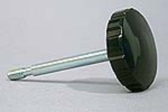 Afbeeldingen van Knop zijkap Honda C50 accukant lang orig