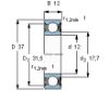 Afbeeldingen van Lager 6301 SKF dubbel dicht 2RSH