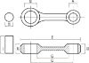 Picture of Connecting rod Honda SS/CD/C/Dax repro