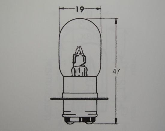 Picture of Bulb 6V 35/35W PX15D