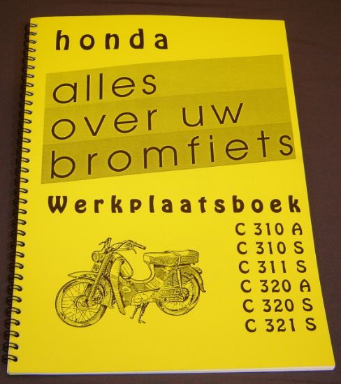 Afbeeldingen van Werkplaats Boek Honda C310, C320 S&A