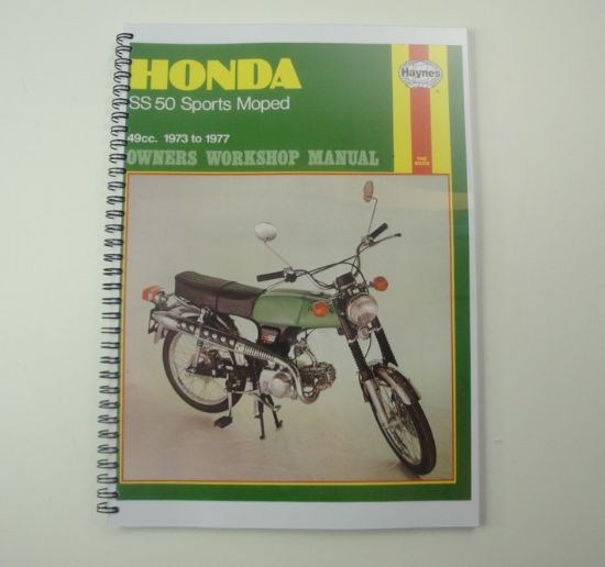 Afbeeldingen van Werkplaats Boek Honda SS50 ook 5bak type