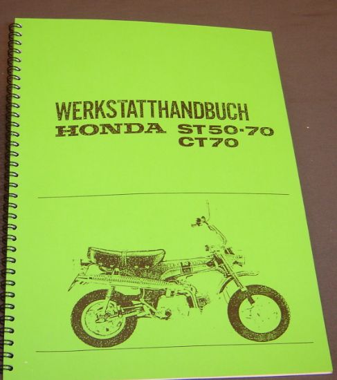 Afbeeldingen van Werkplaats Boek Honda Dax (duits)
