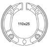 Afbeeldingen van Remsegmentset MB,MT,MTX,NSR Achter Honda