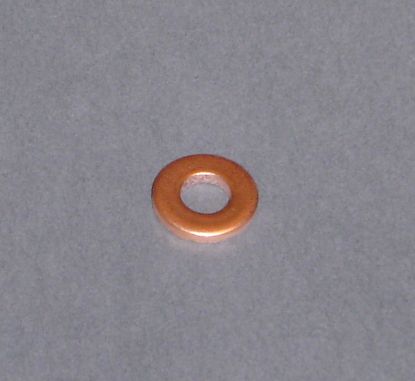 Afbeeldingen van Ring M6 koper op Cilinderkop Honda SS,CD