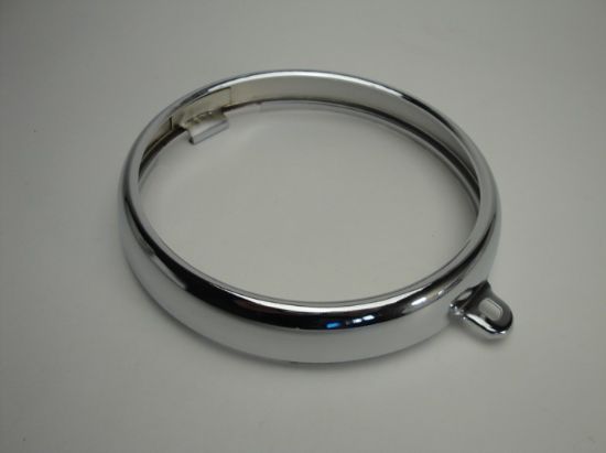 Afbeeldingen van Koplamprand Honda SS, CD50 repro chroom