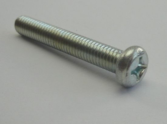 Afbeeldingen van Kruiskop schroef M6x40 o.a.SS50 blokbout