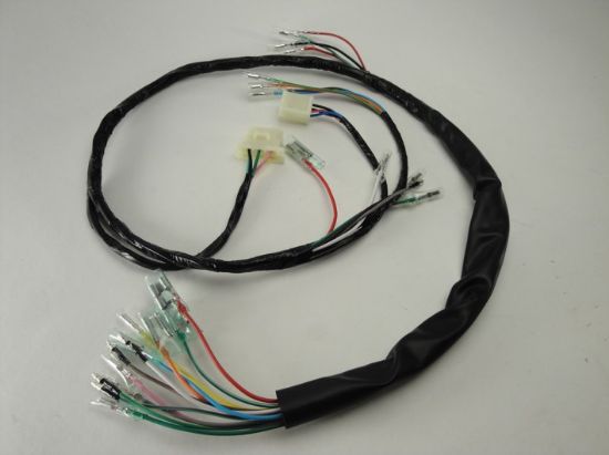 Picture of Wire harness Honda C50 repro black