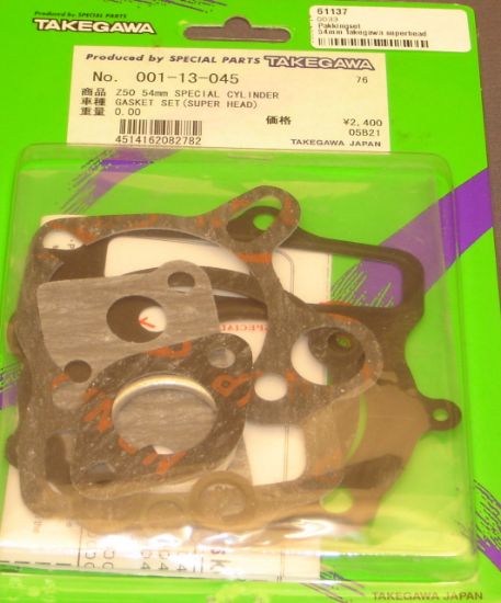 Afbeeldingen van Pakkingset 54mm Takegawa superhead
