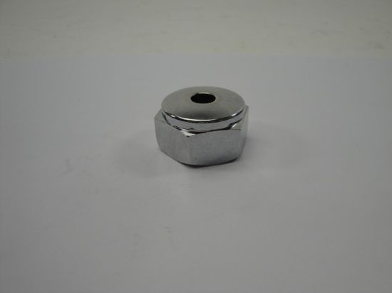 Afbeeldingen van Moer balhoofd Honda MT50, CRF50 chroom