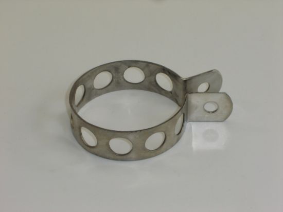 Afbeeldingen van Uitlaat demper beugel 70mm Takegawa RVS