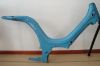 Afbeeldingen van Frame Honda PC50 K1 blauw orig.