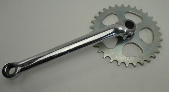 Afbeeldingen van Crank links Honda C, CD, SS met tandwiel