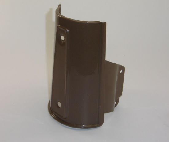 Picture of Front cover Honda C50 brown genuine