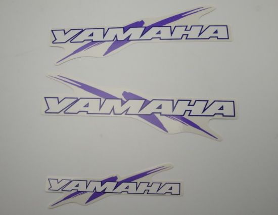 Afbeeldingen van Transferset Yamaha striping paars 3-dlg.