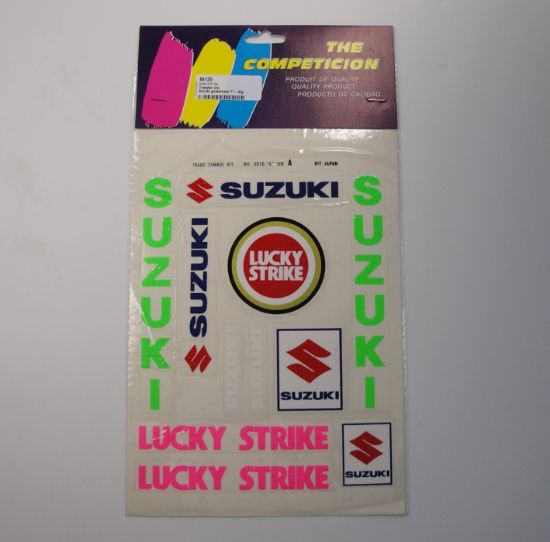 Afbeeldingen van Transfer Uni. Suzuki groen/roze 11-dlg.