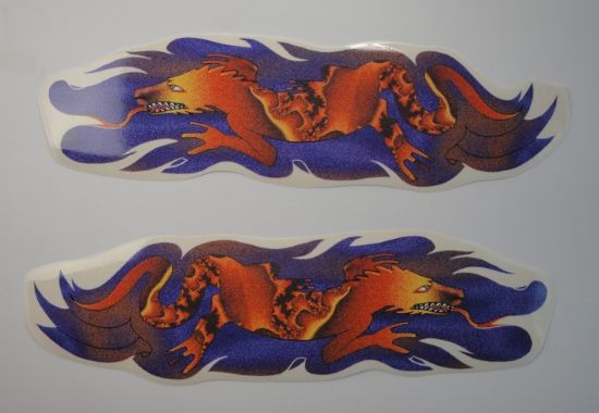Afbeeldingen van Transferset Salamander 2-delig