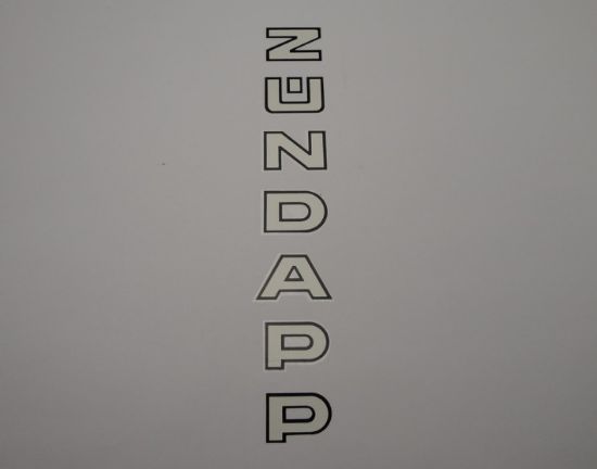 Afbeeldingen van Transfer Zundapp 16cm staand p/st.