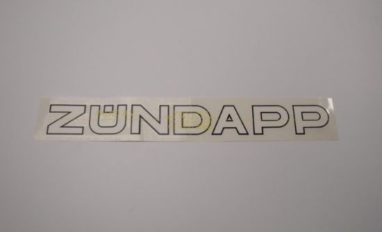 Afbeeldingen van Transfer Zundapp 29cm p/st.
