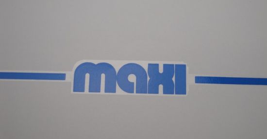 Afbeeldingen van Transfer Puch Maxi blauw 24cm p/st.