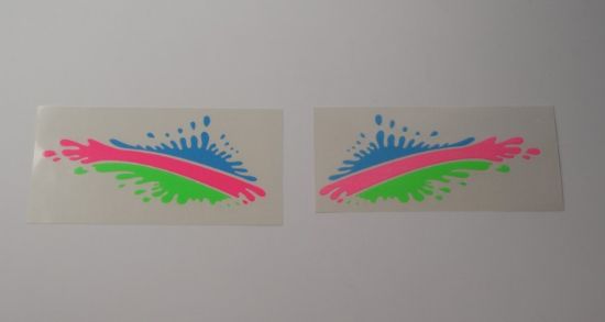 Afbeeldingen van Transferset Uni. spetter 10cm 2-dlg