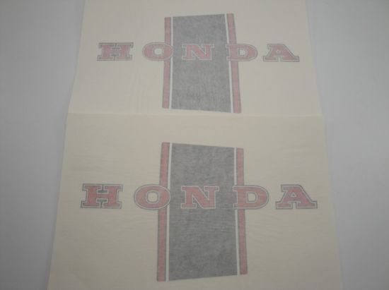 Afbeeldingen van Transferset Honda Dax rood repro