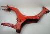 Afbeeldingen van Frame Honda PC50 K1 rood met nummer orig