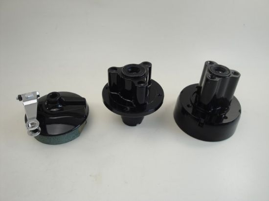 Picture of Front and rear hubs black monkey skymini