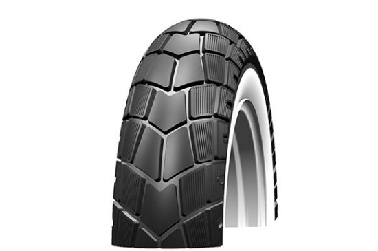 Afbeeldingen van Band 12-130/70 Schwalbe white wall 62S