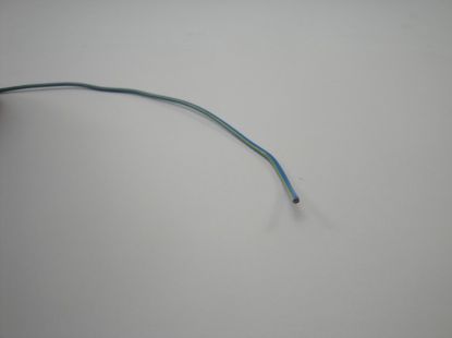 Afbeeldingen van Enkeladerige kabel 0.75mm blauw/geel