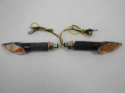 Afbeeldingen van Knipperlicht set LED zwart spider
