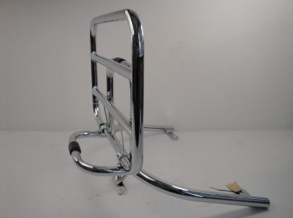 Afbeeldingen van Achterklapdrager Vespa LX chroom repro