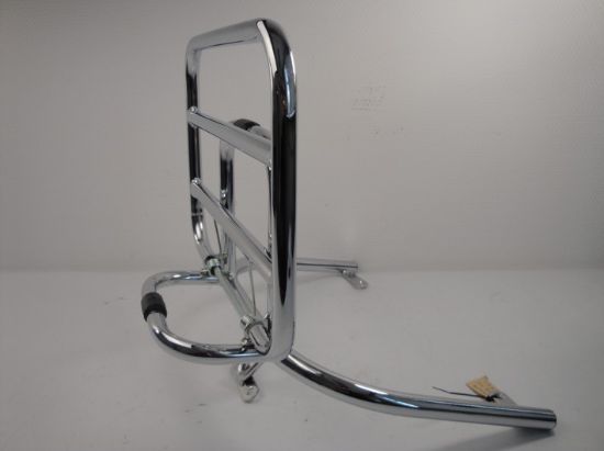 Afbeeldingen van Achterklapdrager Vespa LX chroom repro