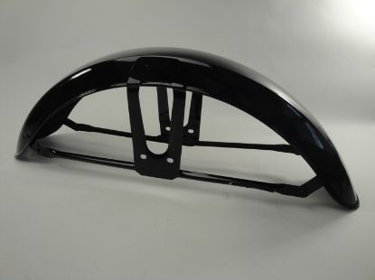 Afbeeldingen van Voorspatbord Honda CD50S, Benly zwart