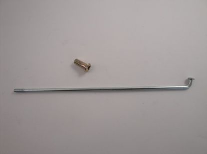 Afbeeldingen van Spaak binnenspaak 179mm lang met nippel
