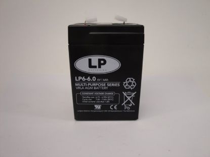 Picture of Battery 6V 6AH Honda SS50, Dax, strong
