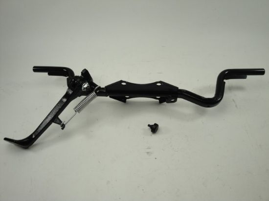 Afbeeldingen van Steppenbalk met zijstand. Honda Cub 125