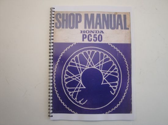 Afbeeldingen van Werkplaats boek Honda PC50