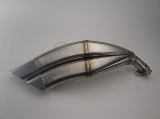 Picture of Silencer Motrac M3 square double tube