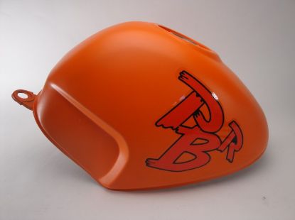 Afbeeldingen van Benzinetank Skyteam PBR mat oranje
