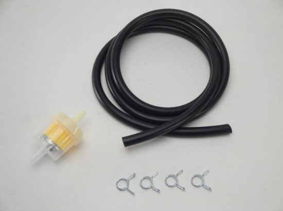 Picture of Fuel line filter kit rubber 1m black