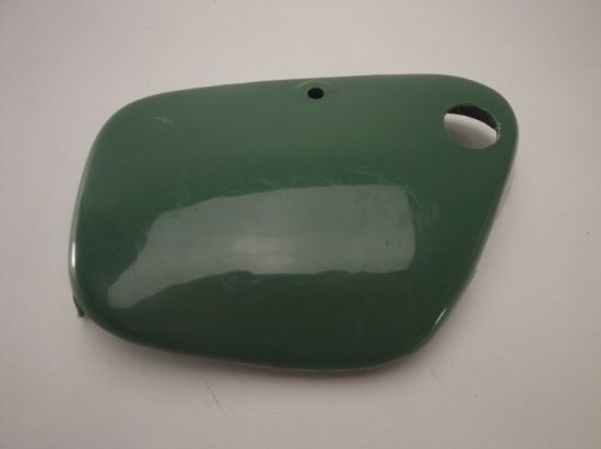 Picture of Side cover LH Honda C50 green repro