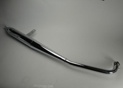 Picture of Exhaust Hanway RAW50 chrome EURO2