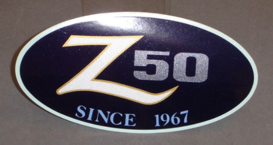 Picture of Sticker Honda Z50J blue/gold 1967