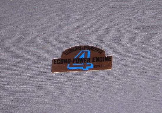 Picture of Sticker Honda 4-takt power chrome/black