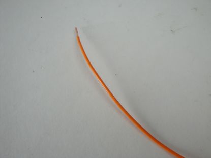 Afbeeldingen van Enkeladerige kabel 0.75mm oranje
