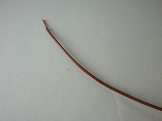 Afbeeldingen van Enkeladerige kabel 0.75mm bruin