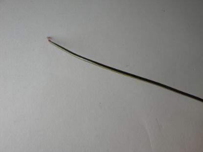 Afbeeldingen van Enkeladerige kabel 0.75mm zwart/geel